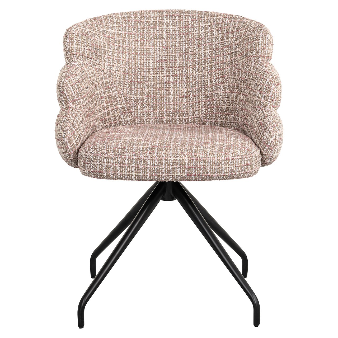 Draaistoel Kayla trendy roze (Be trendy 1673 roze)
