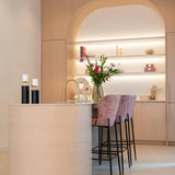 Kandelaar Caya klein (Black/gold)