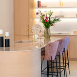 Kandelaar Caya klein (Black/gold)