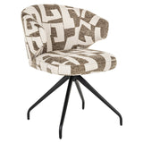 Draaistoel Milly moss graffic (Moss graffic)