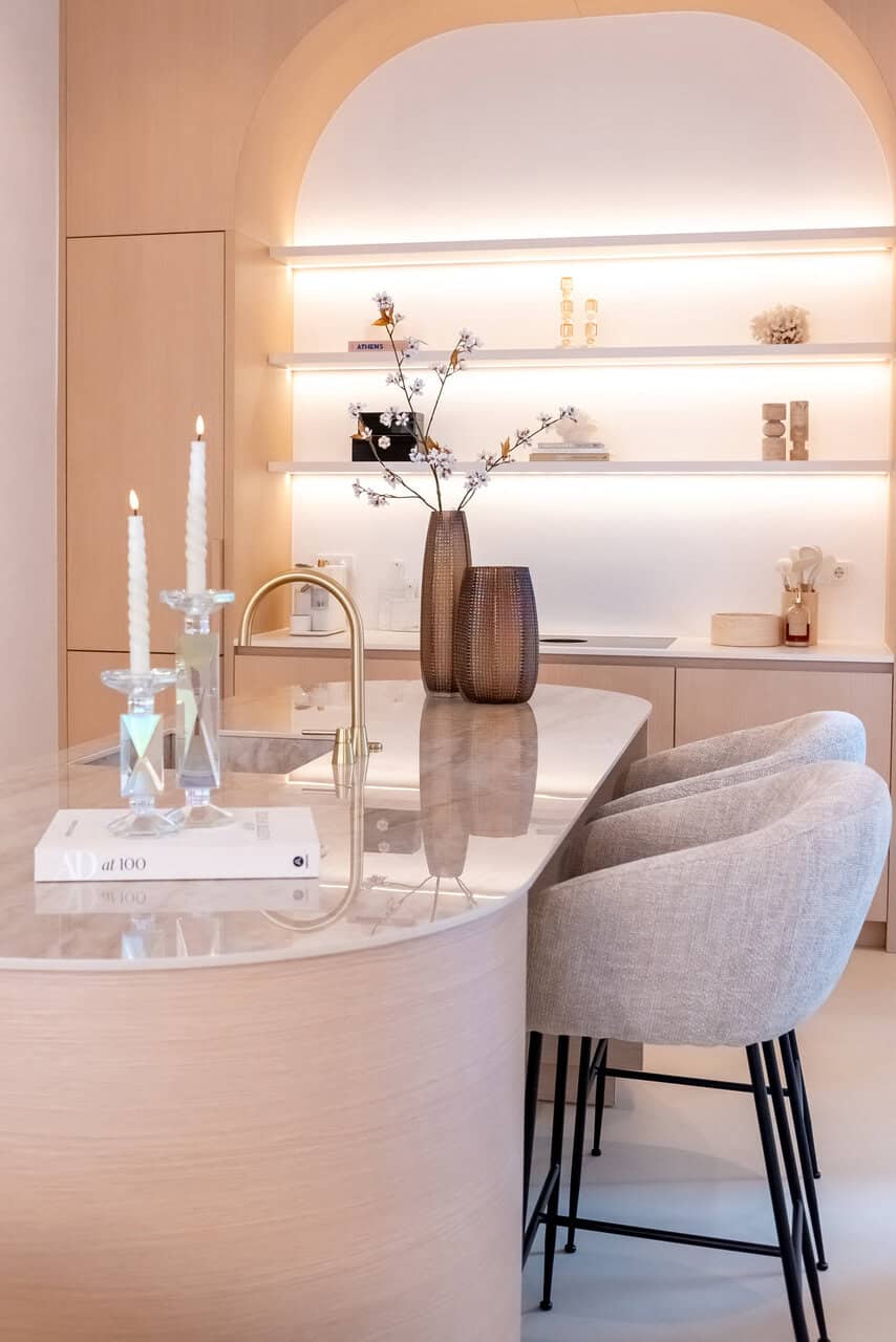 Kandelaar Rainbow klein