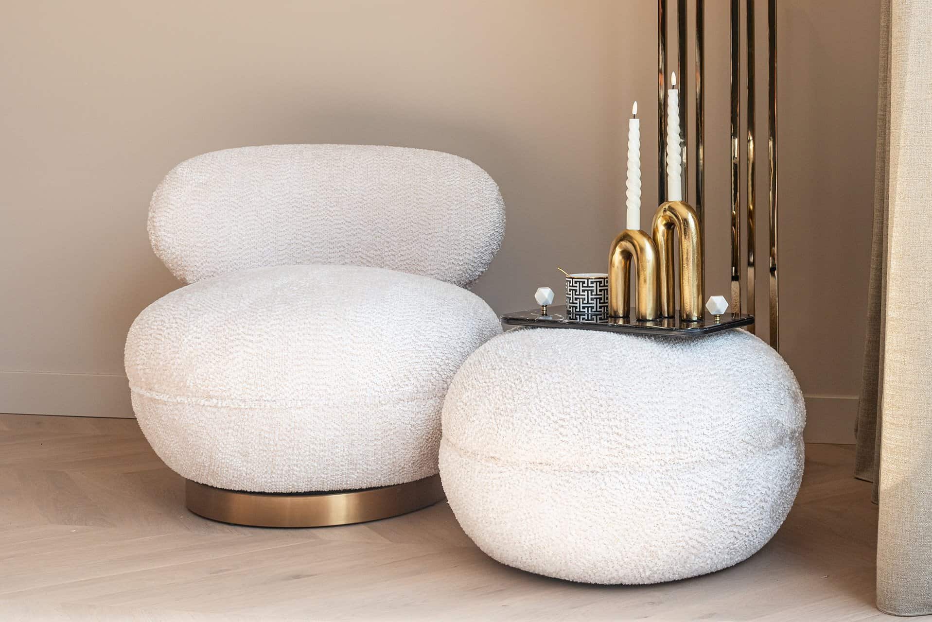 Kandelaar Rowin klein (Gold)