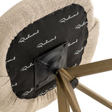 Draaistoel Zendaya biscotti brandvertragend (Biscotti)