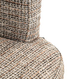 Draaistoel  Rochenne met wielen trendy nature (Be Trendy 01 Nature)