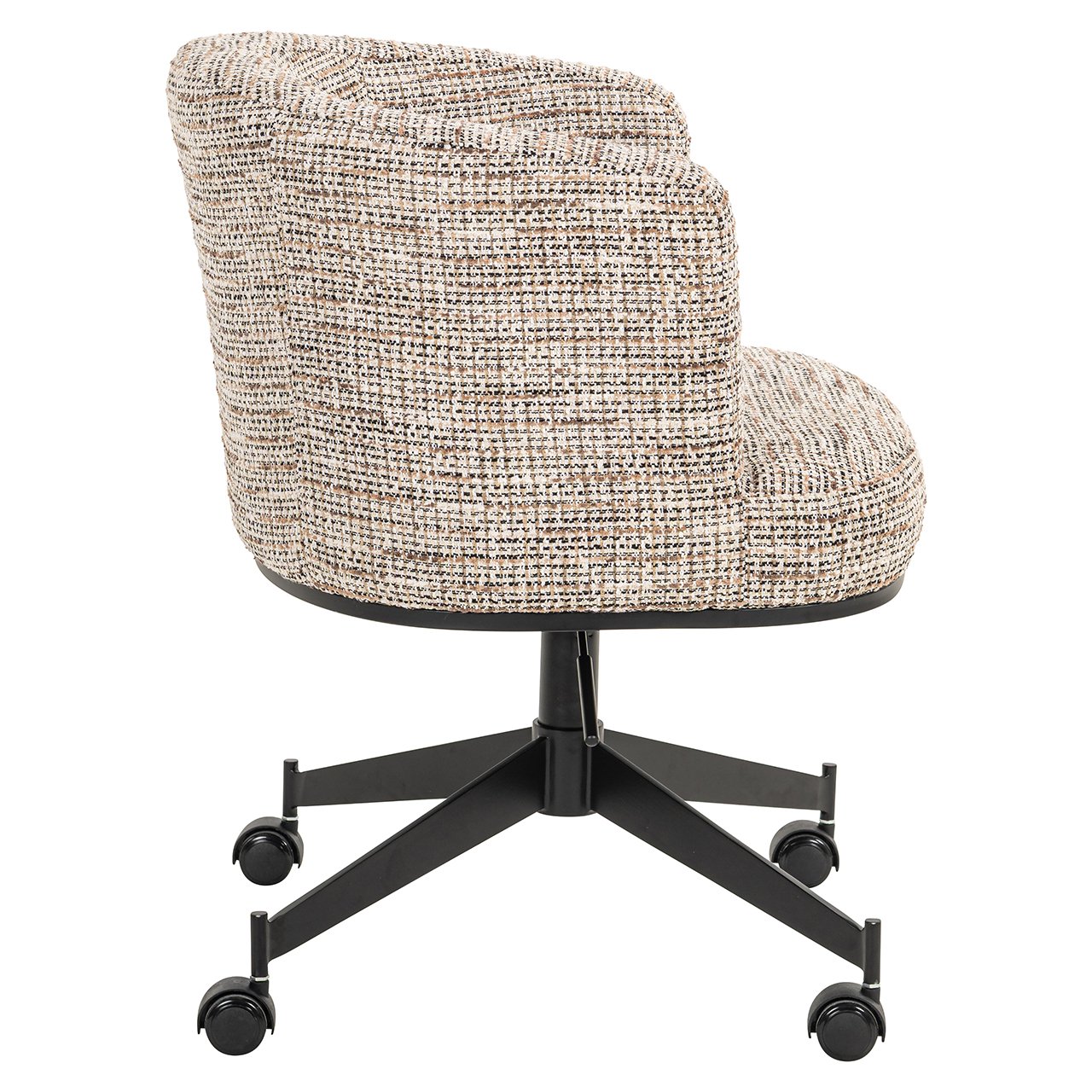 Draaistoel Rochenne met wielen trendy natuur (Be Trendy 01 Nature)