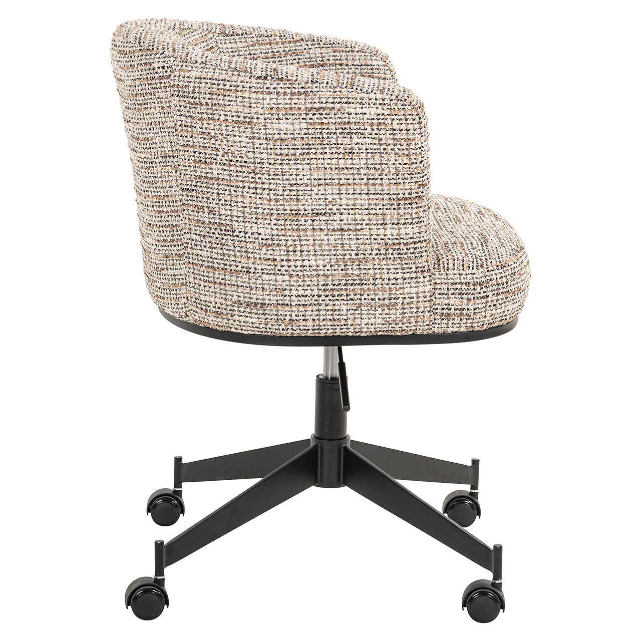 Draaistoel Rochenne met wielen trendy natuur (Be Trendy 01 Nature)