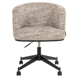 Draaistoel  Rochenne met wielen trendy nature (Be Trendy 01 Nature)