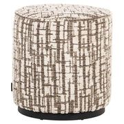 Poef Lexie 45Ø cream dalia (Dalia 11 Cream)