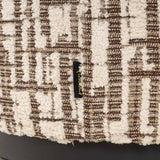 Poef Lexie 45Ø cream dalia (Dalia 11 Cream)