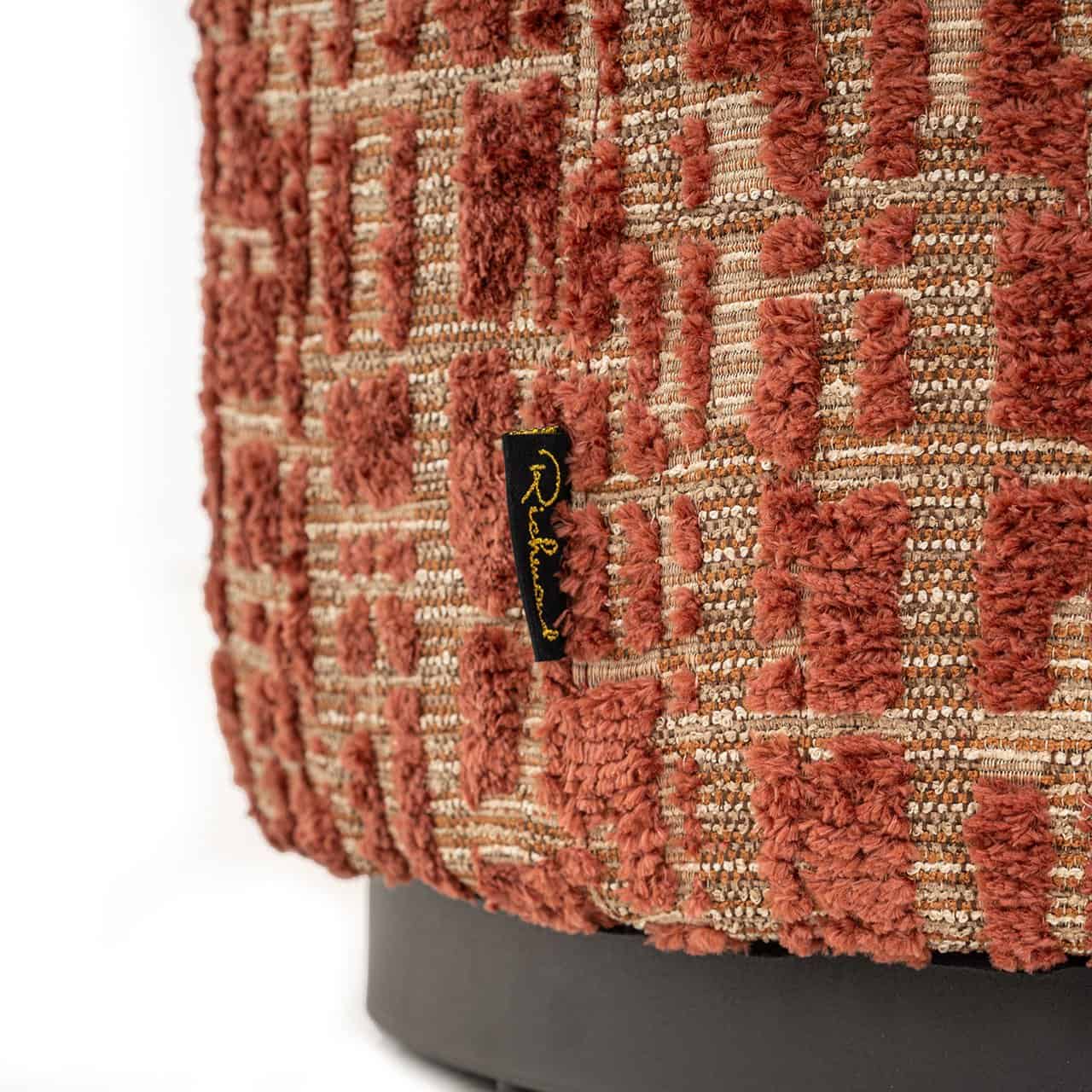 Poef Lexie 45Ø terra dalia (Dalia 511 Terra)