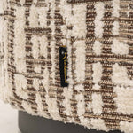 Poef Lexie 70Ø cream dalia (Dalia 11 Cream)