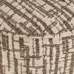 Poef Lexie 70Ø cream dalia (Dalia 11 Cream)