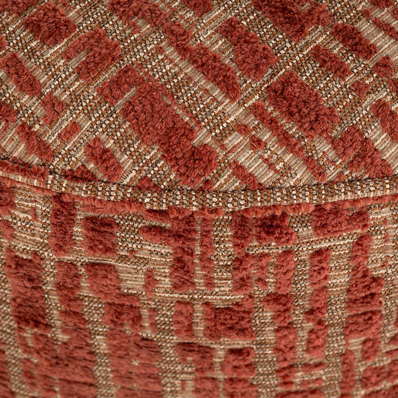 Poef Lexie 70Ø terra dalia (Dalia 511 Terra)