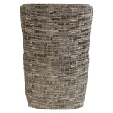 Stoel Lorain met wieltjes greige dalia (Dalia 45 Greige)