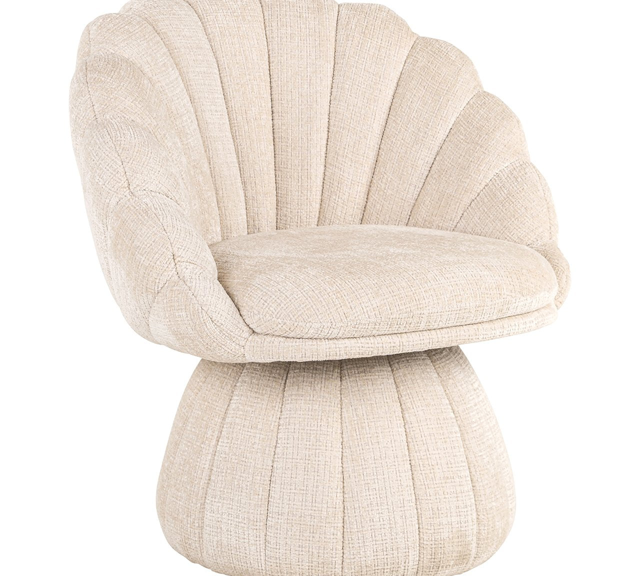 Fauteuil Blossom beige chenille (Niagara 902 beige Chenille)