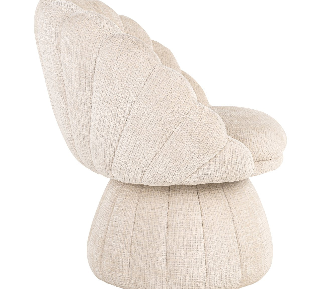 Fauteuil Blossom beige chenille (Niagara 902 beige Chenille)