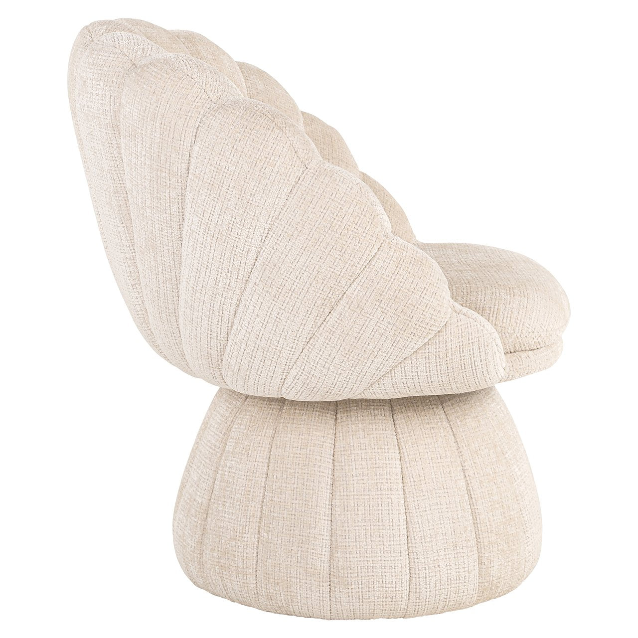 Fauteuil Blossom beige chenille (Niagara 902 beige Chenille)