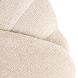 Fauteuil Blossom beige chenille (Niagara 902 beige Chenille)