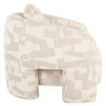 Lounge fauteuil Tuscany beige graffic (Beige graffic)