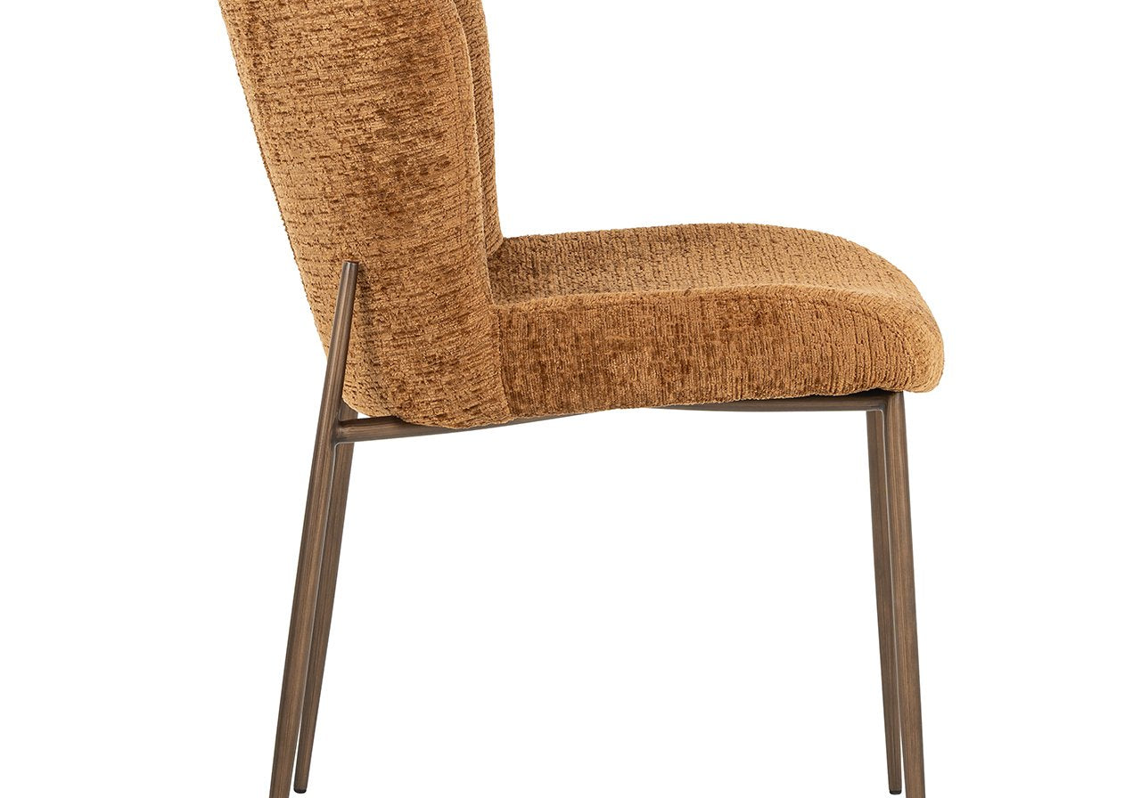 Stoel Odarby cognac fusion (set van 2) (Fusion cognac 28)
