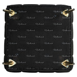 Poef Huxley antraciet velvet (Quartz Antraciet 801)