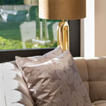 Kussen Mindy 50x50 (Monaco 23050 Chained Quadrant 75 - 0005 Cream)