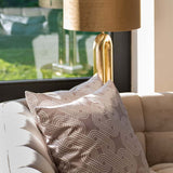 Kussen Mindy 50x50 (Monaco 23050 Chained Quadrant 75 - 0005 Cream)