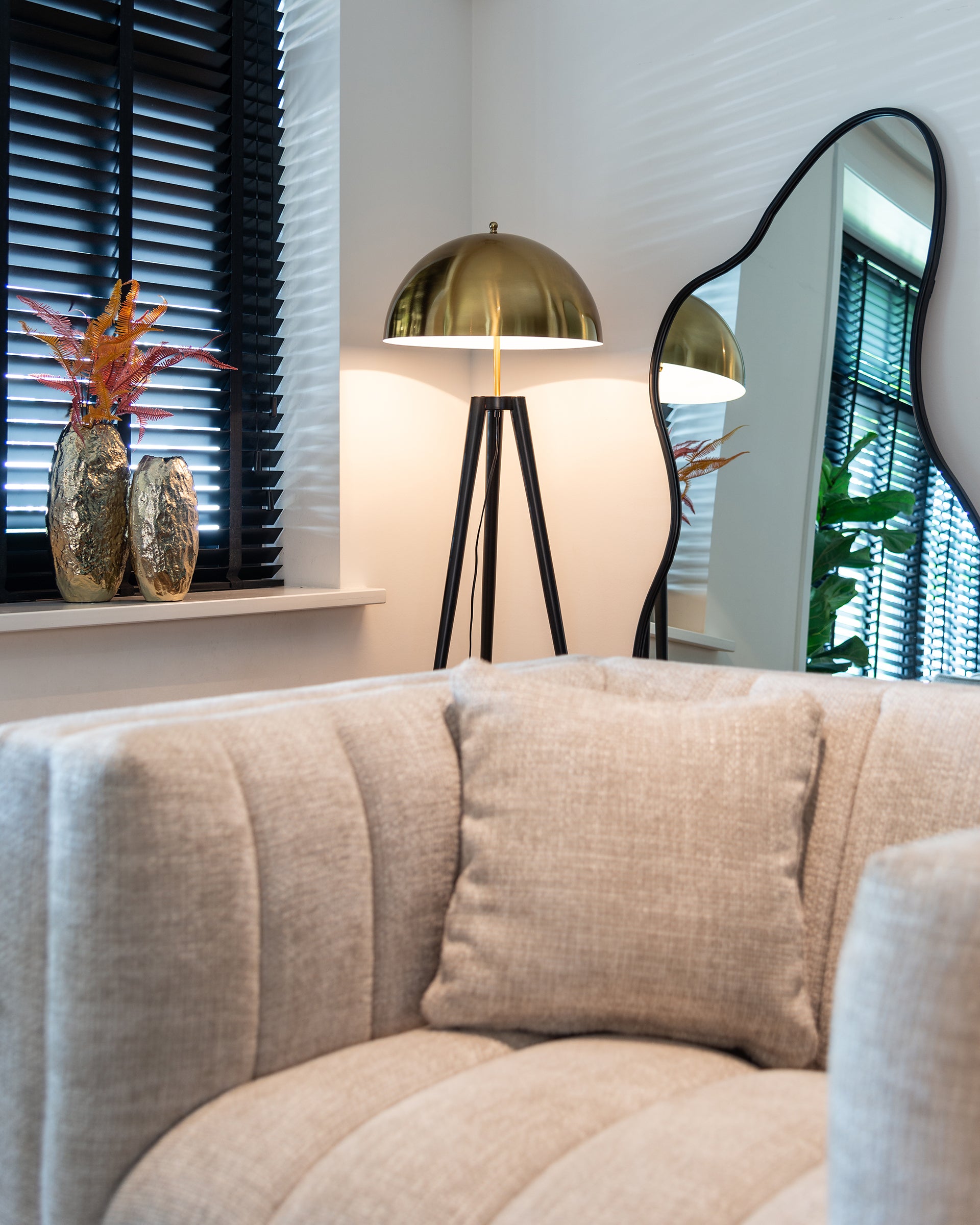 Spiegel Alton (Brushed Gold)