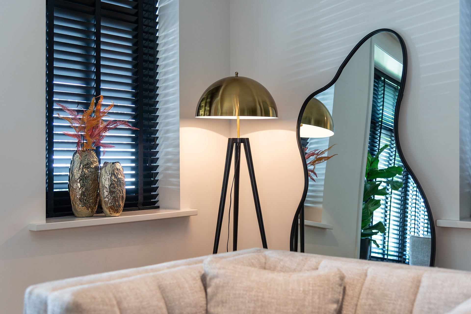 Spiegel Alton (Brushed Gold)