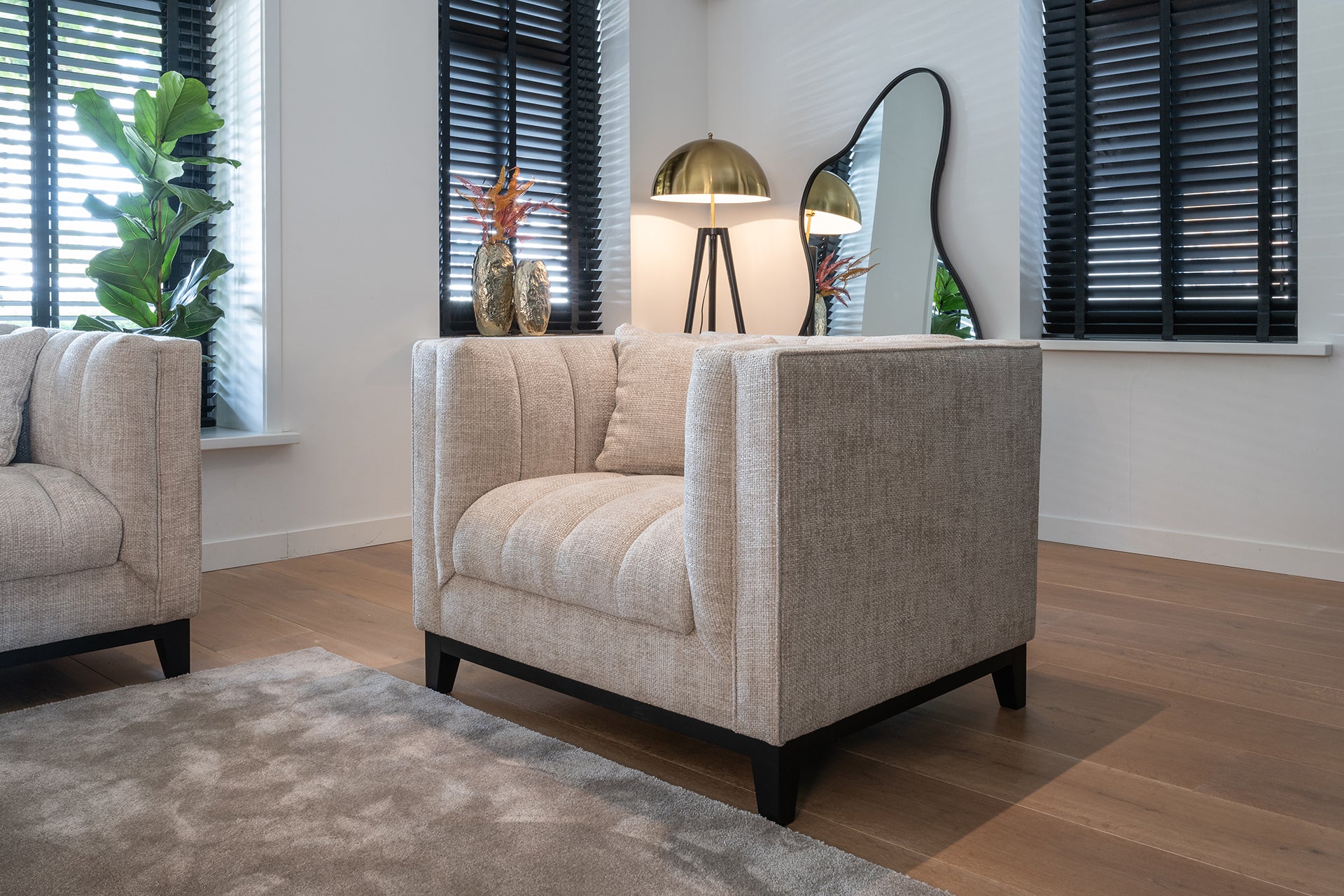 Spiegel Alton (Brushed Gold)