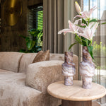 Bijzettafel Douglas 50Ø (Brown)