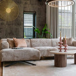 Bijzettafel Douglas 50Ø (Brown)