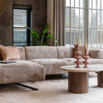 Bijzettafel Douglas 50Ø (Brown)