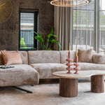 Bijzettafel Douglas 50Ø (Brown)