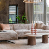 Bijzettafel Douglas 50Ø (Brown)