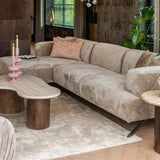 Bijzettafel Douglas 50Ø (Brown)