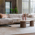 Bijzettafel Douglas 50Ø (Brown)