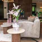 Bijzettafel Douglas 50Ø (Brown)