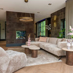 Bijzettafel Douglas 50Ø (Brown)