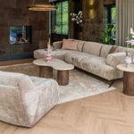 Bijzettafel Douglas 50Ø (Brown)