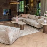 Bijzettafel Douglas 50Ø (Brown)