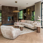 Bijzettafel Douglas 50Ø (Brown)