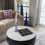 Bijzettafel Kimble paars groot 30Ø (Purple)