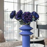 Bijzettafel Misty 30Ø (Black/white)