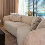 Kussen Mindy 50x50 (Monaco 23050 Chained Quadrant 75 - 0005 Cream)