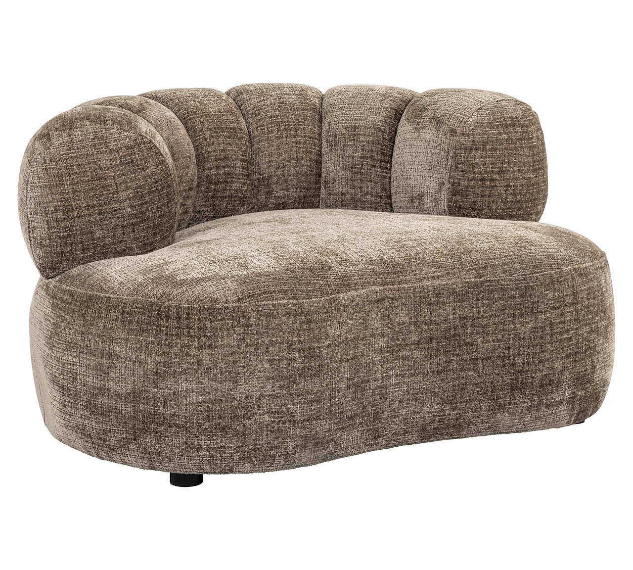 Fauteuil Penelope stone fire retardant (Niagara 104 Stone Chenille)