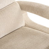 Relax draaifauteuil Denvi beige chenille (Niagara 902 beige Chenille)