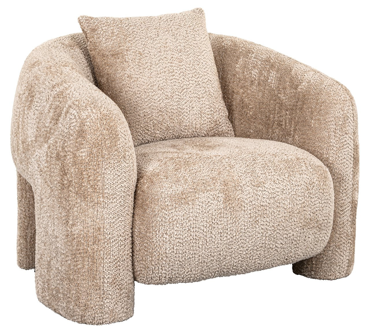 Fauteuil Milania lovely beige (Be Lovely 170 Beige)