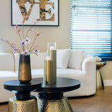 Bijzettafel Freddie (Black/gold)