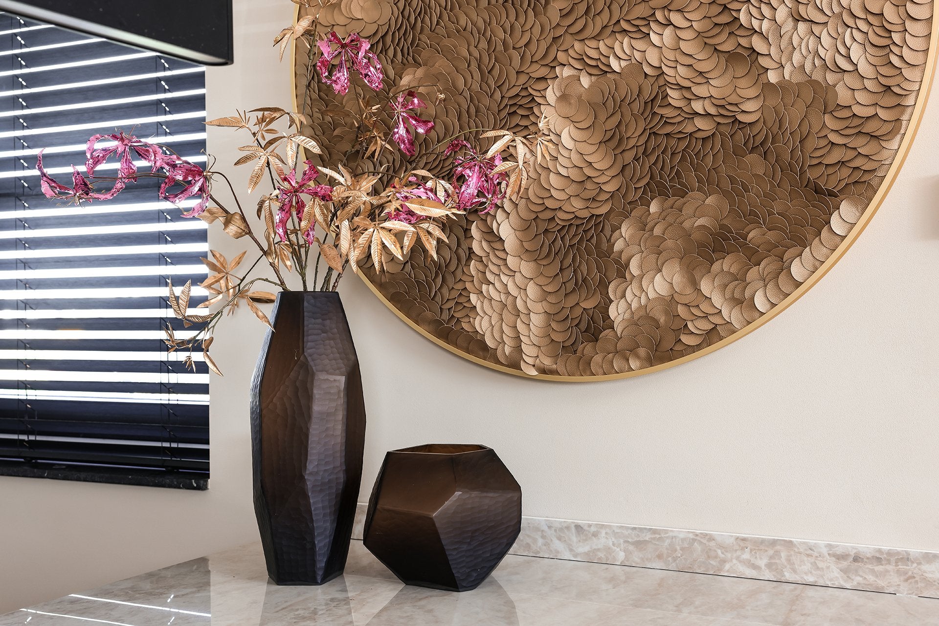 Wall art Bloom (Gold)